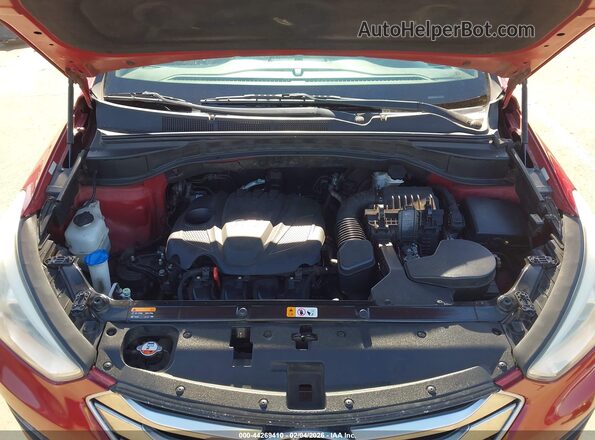 5XYZT3LB7GG318893 2016 HYUNDAI SANTA FE SPORT Красный Вид сзади