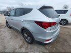 2017 Hyundai Santa Fe Sport 2.4l Серебряный vin: 5XYZT3LB8HG381485