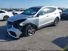 2018 Hyundai Santa Fe Sport 2.4l Silver vin: 5XYZT3LB8JG541175