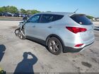 2018 Hyundai Santa Fe Sport 2.4l Silver vin: 5XYZT3LB8JG541175
