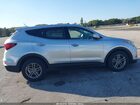 2018 Hyundai Santa Fe Sport 2.4l Silver vin: 5XYZT3LB8JG541175