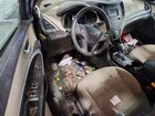 2017 Hyundai Santa Fe Sport 2.4l Синий vin: 5XYZT3LBXHG434140