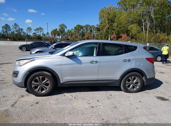 5XYZTDLB5GG346343 2016 HYUNDAI SANTA FE SPORT Серебряный Вид задней части салона