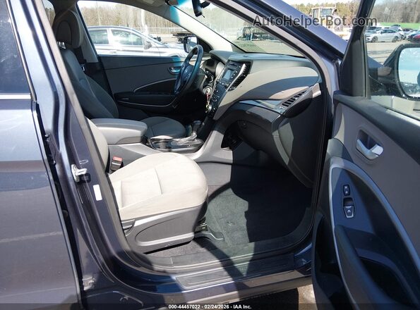 5XYZU3LB5GG332451 2016 HYUNDAI SANTA FE SPORT Серый Вид салона спереди