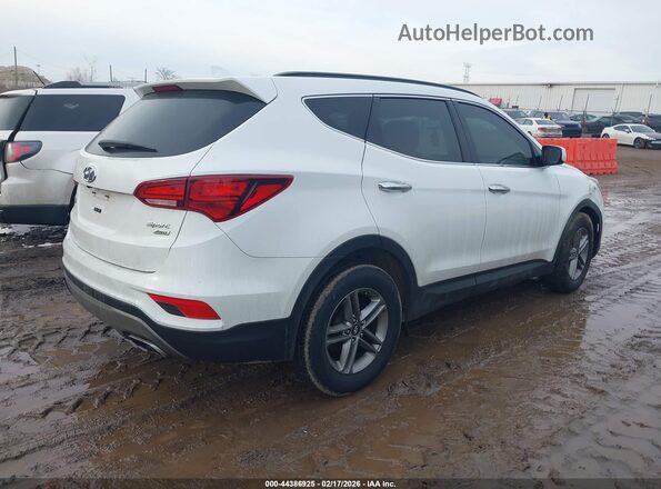 5XYZUDLB6HG390706 2017 HYUNDAI SANTA FE SPORT White უკანა მარჯვენა