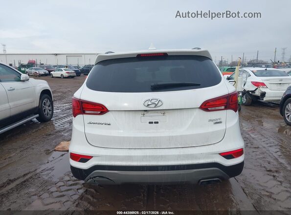 5XYZUDLB6HG390706 2017 HYUNDAI SANTA FE SPORT White 