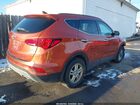 2017 Hyundai Santa Fe Sport 2.4l Orange vin: 5XYZUDLB6HG465212