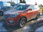 2017 Hyundai Santa Fe Sport 2.4l Orange vin: 5XYZUDLB6HG465212