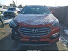 2017 Hyundai Santa Fe Sport 2.4l Orange vin: 5XYZUDLB6HG465212