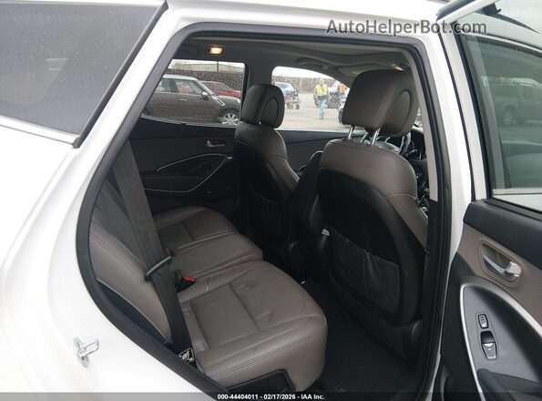 5XYZWDLA4HG473455 2017 HYUNDAI SANTA FE White Widok naklejki z numerem VIN