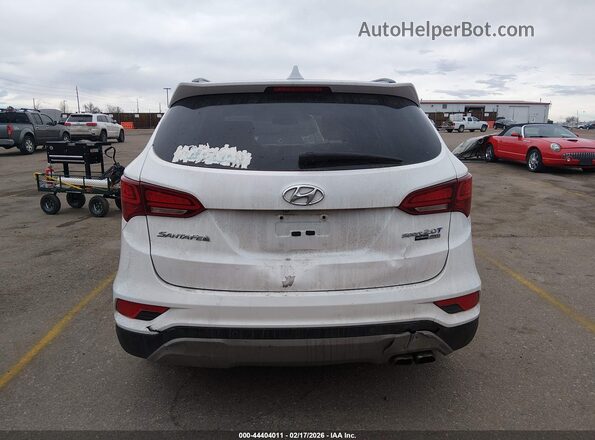 5XYZWDLA4HG473455 2017 HYUNDAI SANTA FE White 
