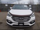 2017 Hyundai Santa Fe Sport   White vin: 5XYZWDLA4HG473455