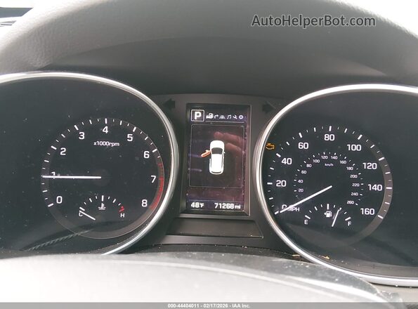 5XYZWDLA4HG473455 2017 HYUNDAI SANTA FE White Widok tylnych siedzeń