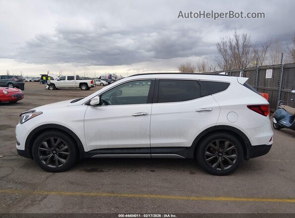 5XYZWDLA4HG473455 2017 HYUNDAI SANTA FE White Widok wnętrza 360 stopni