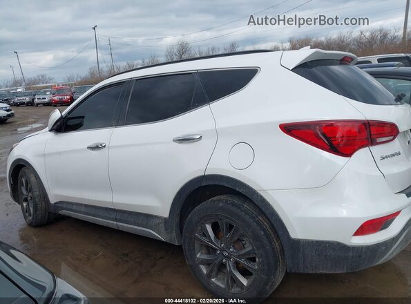 5XYZWDLA6HG414312 2017 HYUNDAI SANTA FE SPORT Белый 