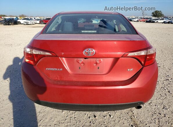 5YFBURHE2KP856586 2019 TOYOTA LL Красный Вид сзади
