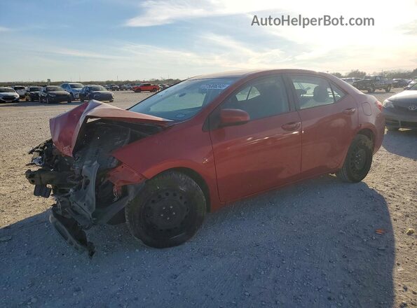 5YFBURHE2KP856586 2019 TOYOTA LL Красный Передняя левая четверть