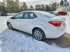 2017 Toyota Corolla L Белый vin: 5YFBURHE4HP675093