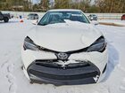 2017 Toyota Corolla L Белый vin: 5YFBURHE4HP675093