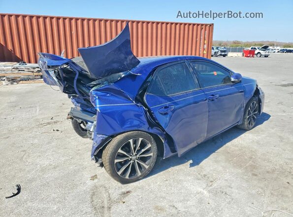 5YFBURHE4KP892229 2019 TOYOTA LL Синий Задняя правая четверть