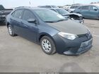 2016 Toyota Corolla L Серый vin: 5YFBURHE6GP544925