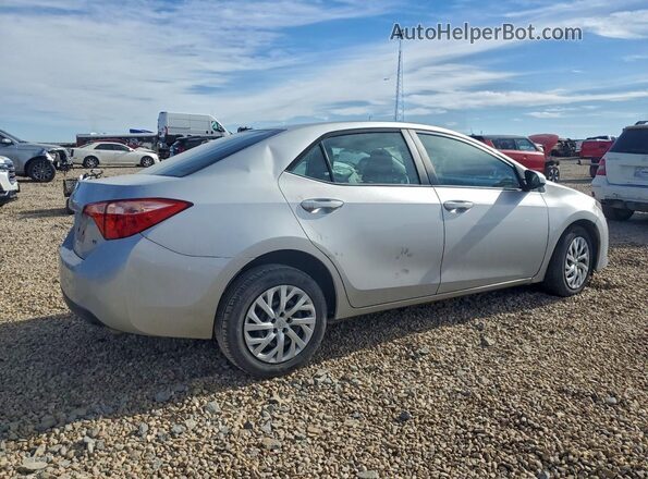 5YFBURHEXKP928344 2019 TOYOTA LL Серебряный Задняя правая четверть