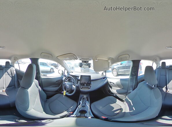 5YFEPMAEXNP363597 2022 TOYOTA LL Silver Vista de la etiqueta del VIN