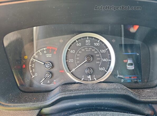 5YFEPMAEXNP363597 2022 TOYOTA LL Silver Vista del cuadro de instrumentos