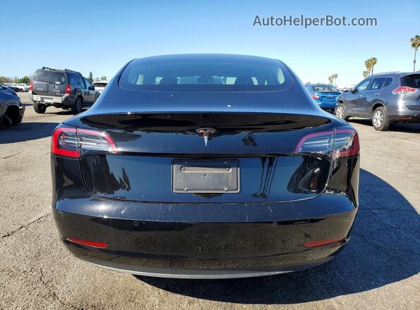 5YJ3E1EA2MF030338 2021 TESLA MODEL Черный Вид сзади