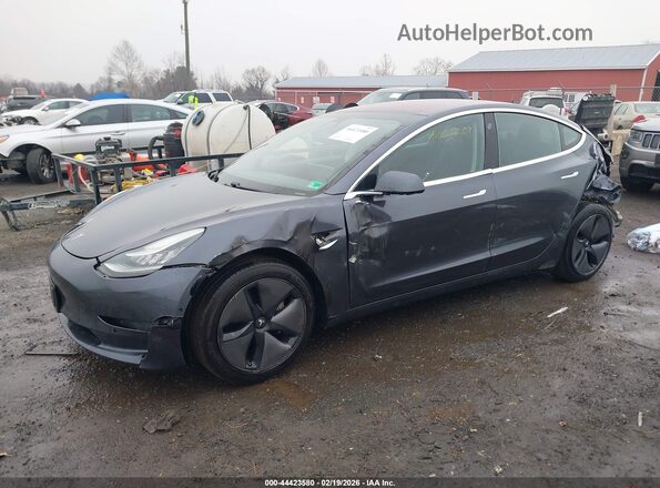 5YJ3E1EA4JF123647 2018 TESLA MODEL 3 Серый Передняя левая четверть