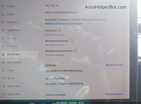 5YJ3E1EB0MF924038 2021 TESLA MODEL 3 Black 