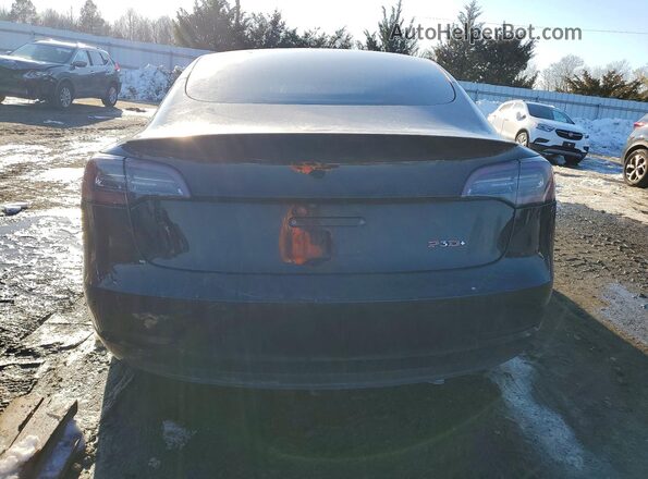 5YJ3E1EB2KF236622 2019 TESLA MODEL Черный Вид сзади