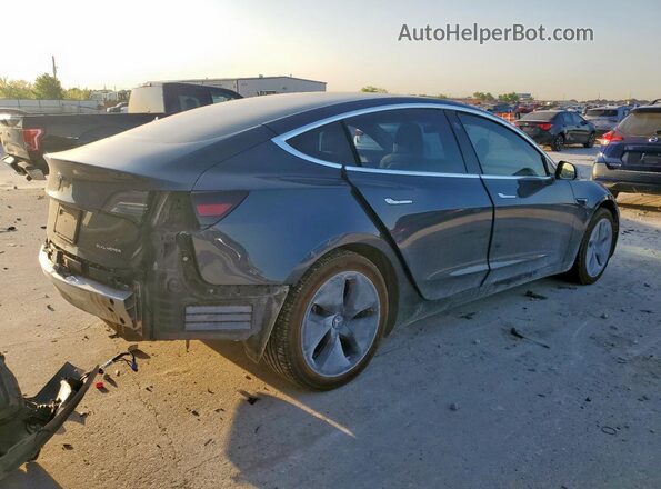 5YJ3E1EB2LF710618 2020 TESLA MODEL Серый Задняя правая четверть