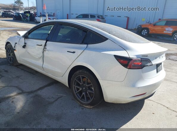 5YJ3E1EB2MF983446 2021 TESLA MODEL 3 White Tył lewy