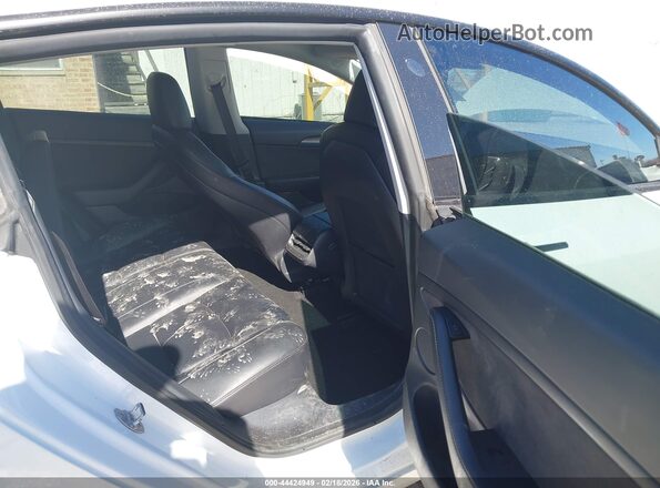 5YJ3E1EB2MF983446 2021 TESLA MODEL 3 White Widok naklejki z numerem VIN