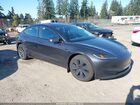 2024 Tesla Model 3 Long Range Dual Motor All-wheel Drive Gray vin: 5YJ3E1EB2RF849754