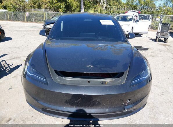 5YJ3E1EB2SF904130 2025 TESLA MODEL 3 Black Vista del salpicadero