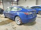 2019 Tesla Model 3 Blue vin: 5YJ3E1EB3KF368109