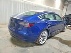 2019 Tesla Model 3 Blue vin: 5YJ3E1EB3KF368109