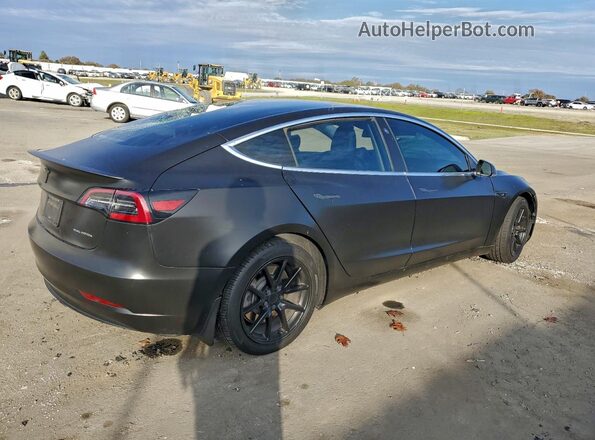 5YJ3E1EB3KF385119 2019 TESLA MODEL Черный Задняя правая четверть