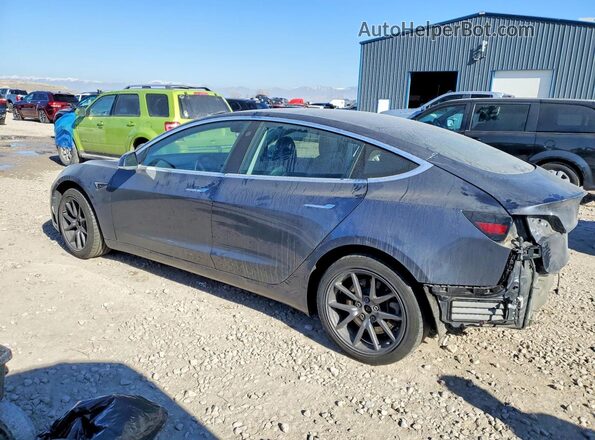 5YJ3E1EB3KF452303 2019 TESLA MODEL Charcoal Trasero izquierdo