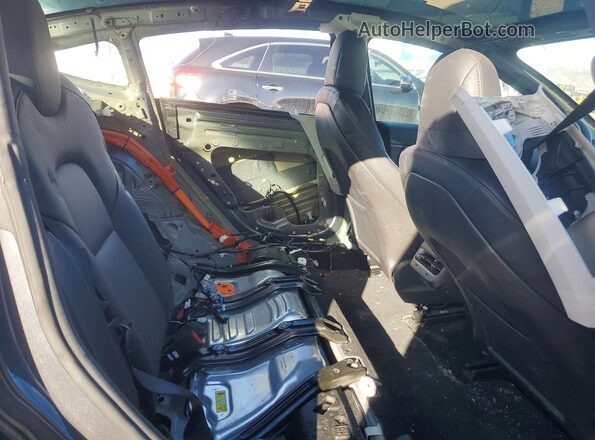 5YJ3E1EB3KF477346 2019 TESLA MODEL Gray Vista de los asientos traseros