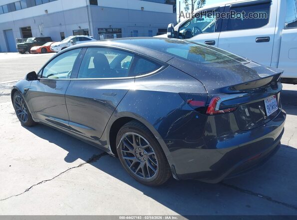 5YJ3E1EB3TF118645 2026 TESLA MODEL 3 Gray უკანა მარცხენა