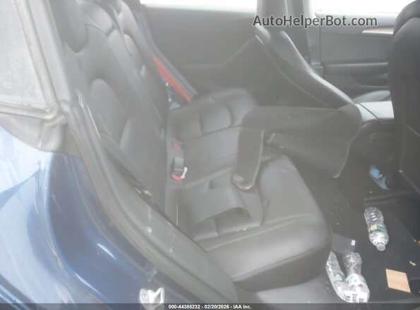 5YJ3E1EB4MF056237 2021 TESLA MODEL 3 Синий Вид наклейки с VIN-кодом