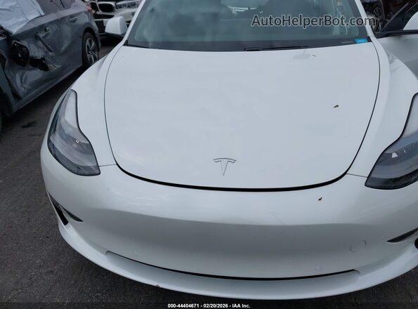 5YJ3E1EB4MF942915 2021 TESLA MODEL 3 Белый Вид сзади