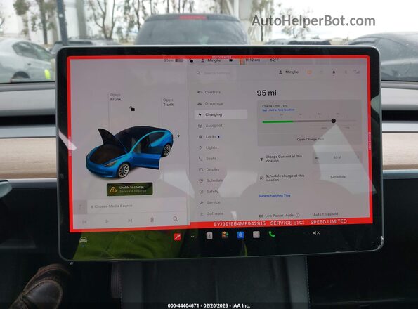 5YJ3E1EB4MF942915 2021 TESLA MODEL 3 Белый 