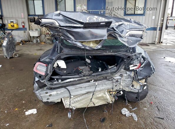 5YJ3E1EB4NF274826 2022 TESLA MODEL Charcoal Widok z tyłu