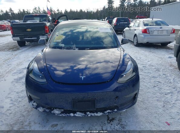 5YJ3E1EB4PF415624 2023 TESLA MODEL 3 Синий Вид панели приборов
