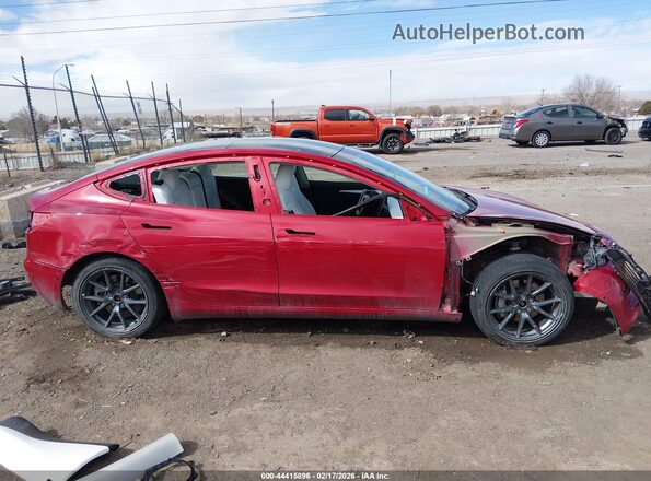 5YJ3E1EB7NF276411 2022 TESLA MODEL 3 Red Панорамний вид салону 360°