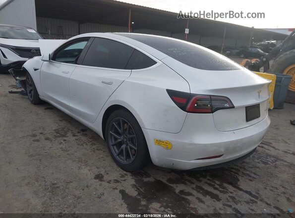 5YJ3E1EB8LF637433 2020 TESLA MODEL 3 Белый Задняя левая четверть